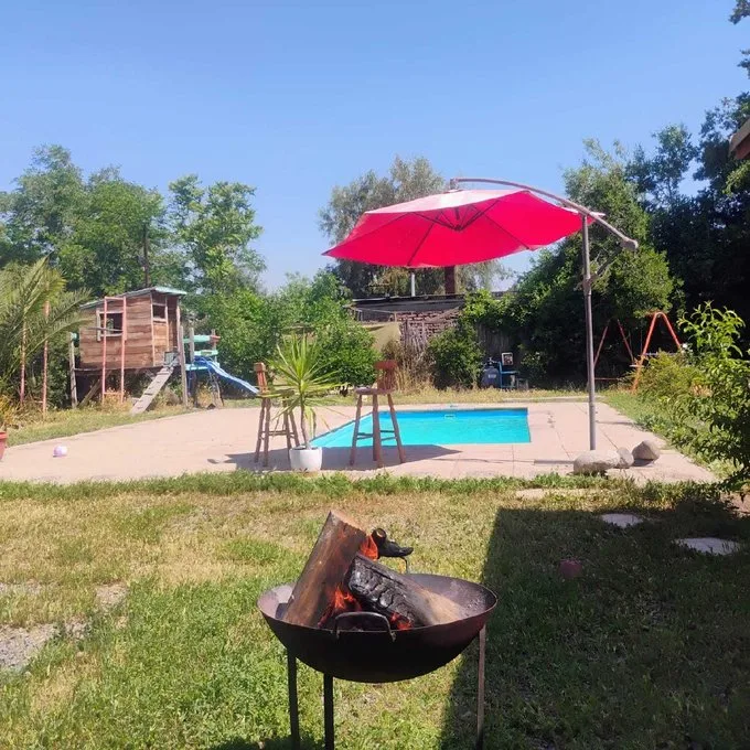 Arriendo de Casa en Colina, Linda casa en arriendo piscina, quincho  (114123)