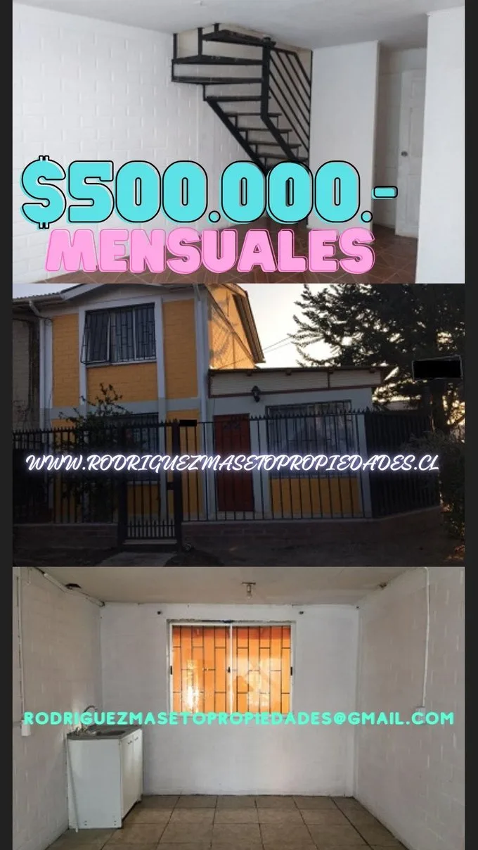 Arriendo de Casa en Quilicura, Estadio Chile