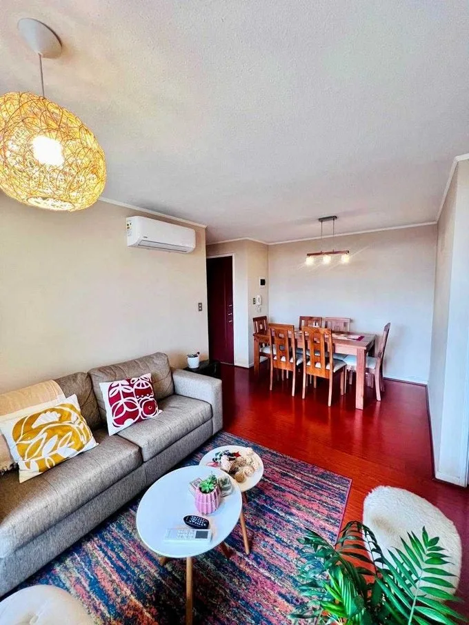 Arriendo de Departamento en Chillán, Cómodo departamento con estacionamiento (124511)