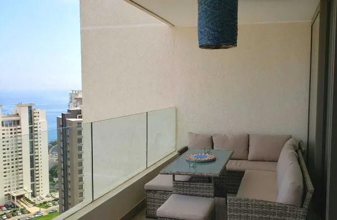 Arriendo de Departamento en Concón, Arruenda Depto.Amoblado en Costa de Montemar (113397)