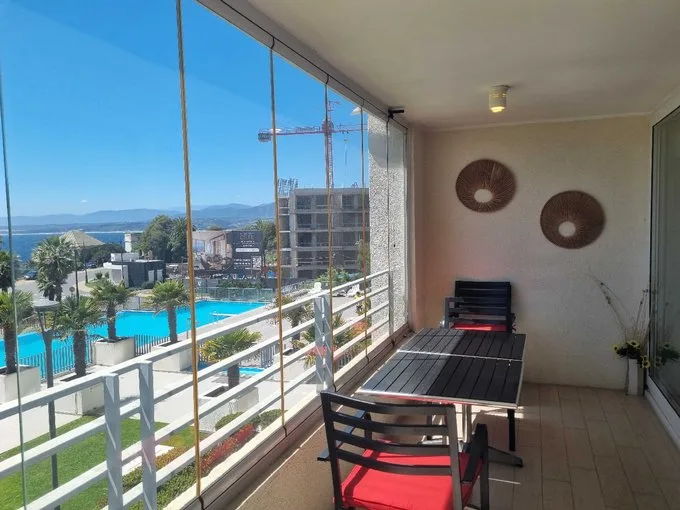 Arriendo de Departamento en Concón, Espectacular Depto con vista al mar (130229)