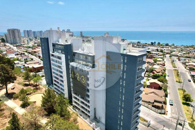 Arriendo de Departamento en Concón, Moderno Depto 1D, Concón. (128453)