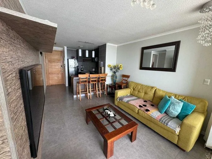 Arriendo de Departamento en Coquimbo, Año corrido 2 hab / 1b, Clúb Oceano, Peñuelas (99708)