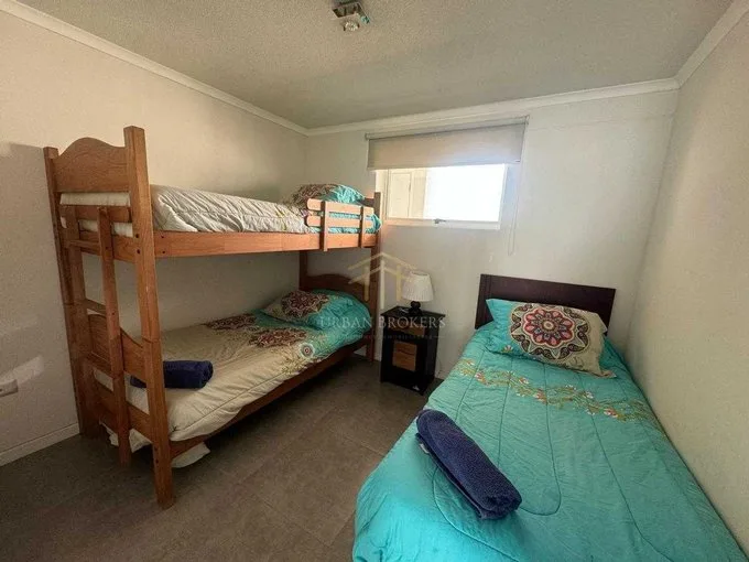 Arriendo de Departamento en Coquimbo, Año corrido 2 hab / 1b, Clúb Oceano, Peñuelas (99708)