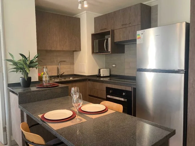 Arriendo de Departamento en Huechuraba, Depto. Mariposa con Est y Bod en Condominio (127051)