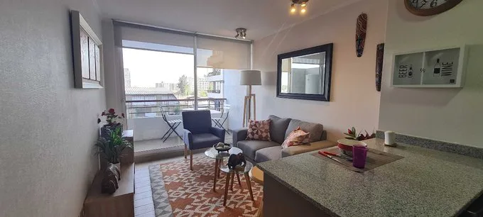 Arriendo de Departamento en La Cisterna, Depto 2 dorms excelente vista (99119)