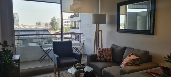 Arriendo de Departamento en La Cisterna, Depto 2 dorms excelente vista (99119)