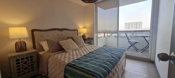 Arriendo de Departamento en La Cisterna, Depto 2 dorms excelente vista (99119)