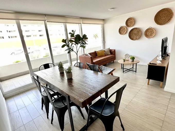 Arriendo de Departamento en La Serena, Exquisito depto a pasos del mar (92052)