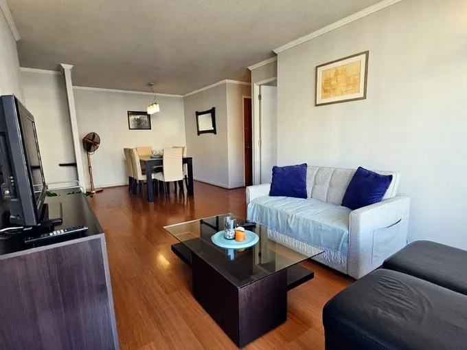 Arriendo de Departamento en Las Condes, Arriendo depto las condes 2d+2b+1est+0bod 65m2 amoblado coló