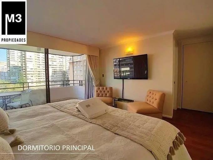 Arriendo de Departamento en Las Condes, Colegio La Giourette | Amoblado | Amplio - 1
