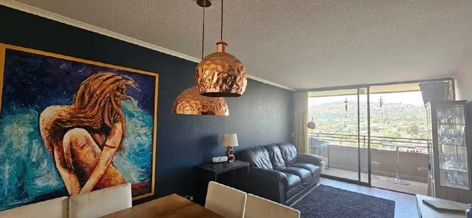 Arriendo de Departamento en Las Condes, Depto. amoblado en arriendo /A. de Camargo (81876)