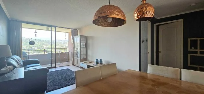 Arriendo de Departamento en Las Condes, Depto. amoblado en arriendo /A. de Camargo (81876)