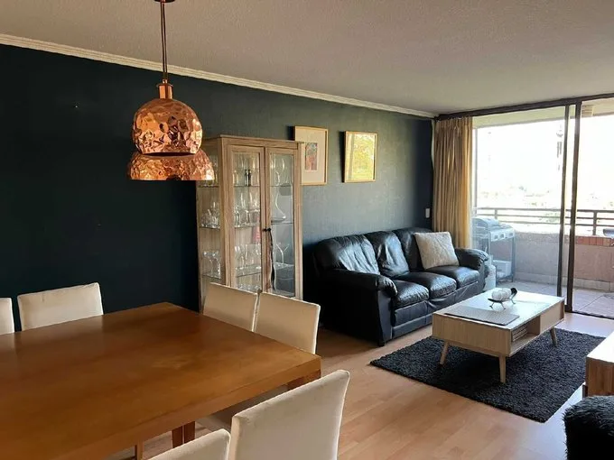 Arriendo de Departamento en Las Condes, Depto. amoblado en arriendo /A. de Camargo (81876)