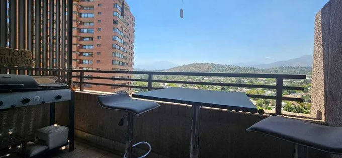 Arriendo de Departamento en Las Condes, Depto. amoblado en arriendo /A. de Camargo (81876)