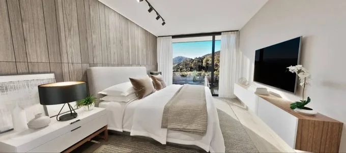 Arriendo de Departamento en Lo Barnechea, Tu refugio fresco, moderno y elegante  (129368)