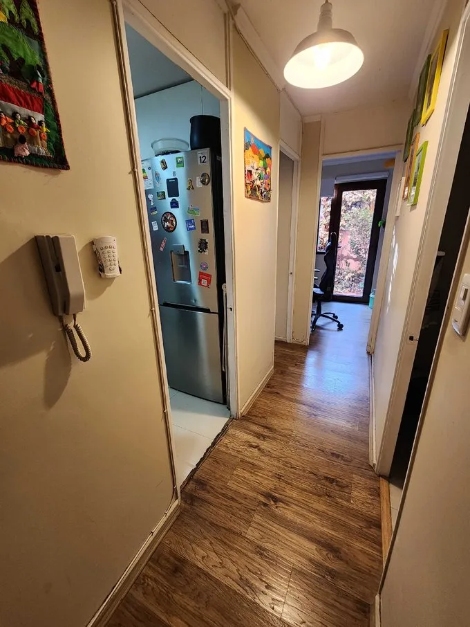 Arriendo de Departamento en Ñuñoa, 2 dorm 1 baño, metro Chile España (129885)