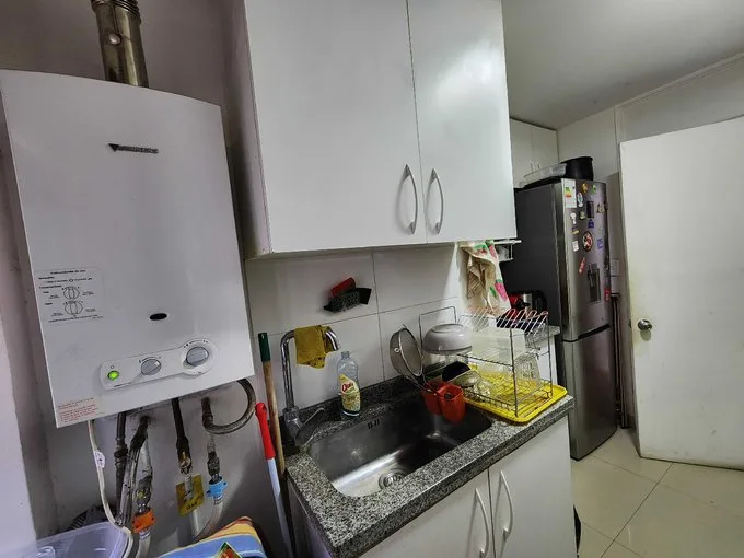 Arriendo de Departamento en Ñuñoa, 2 dorm 1 baño, metro Chile España (129885)