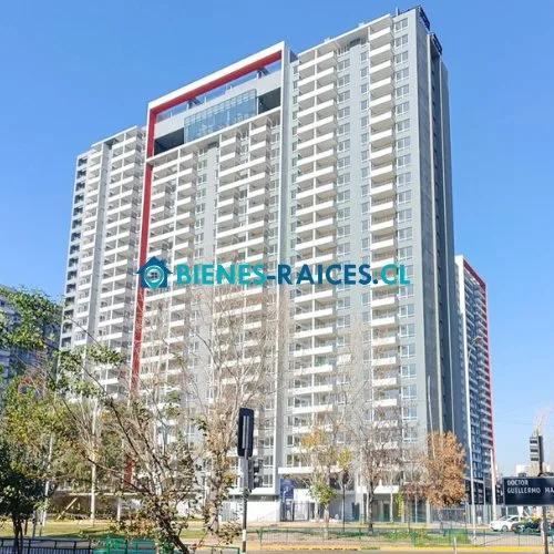 Arriendo de Departamento en Ñuñoa, Dos dormitorios y dos baños/ amoblado (127025)