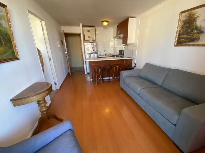 Arriendo de Departamento en Ñuñoa, Amplio Dpto 1D+1B+Walking Closet (129118)