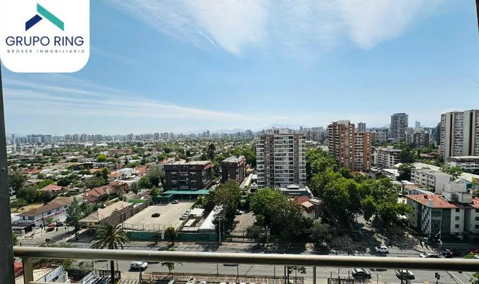 Arriendo de Departamento en Ñuñoa, Remodelado, amplio y cómodo  dpto de 93m2 (128976)