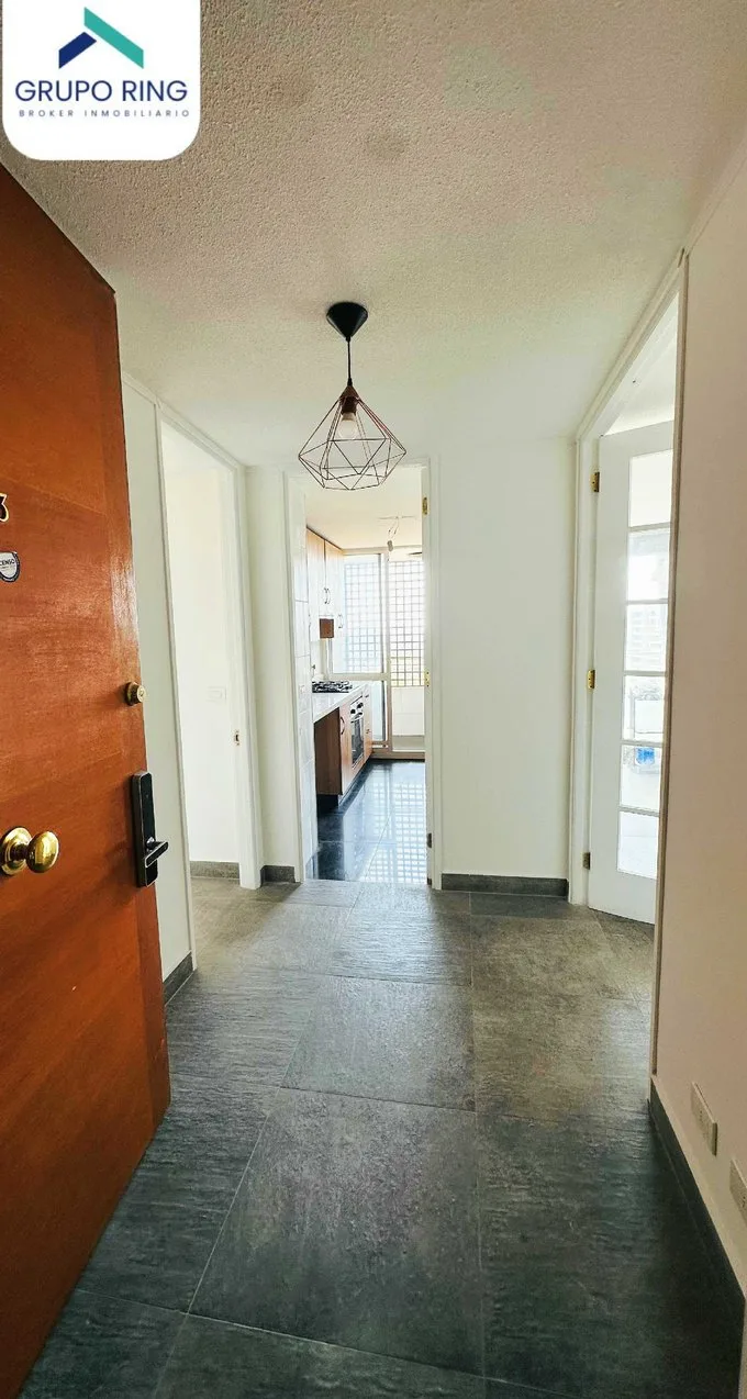 Arriendo de Departamento en Ñuñoa, Remodelado, amplio y cómodo  dpto de 93m2 (128976)