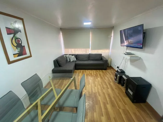 Arriendo de Departamento en Recoleta, Depto con patio/Excelente estado/c/estac. (122972)
