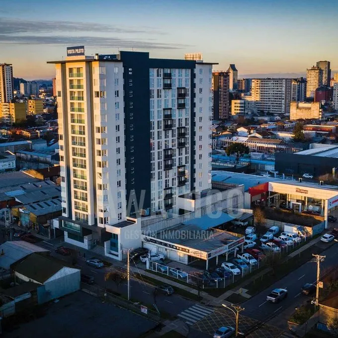 Arriendo de Departamento en Temuco, Departamento 2dormitorios,2 baños. Av alemaia (121524)