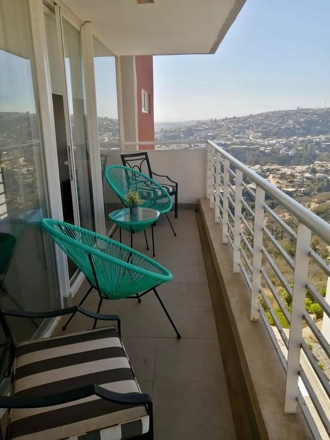 Arriendo de Departamento en Viña del Mar, Arriendo Depto equipado en viña  (130207)
