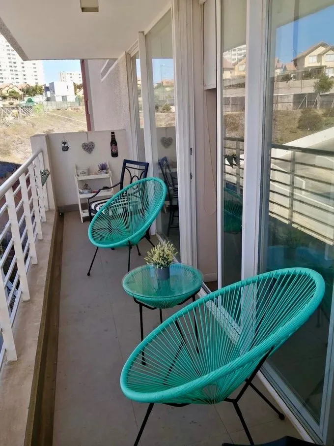 Arriendo de Departamento en Viña del Mar, Arriendo Depto equipado en viña  (130207)