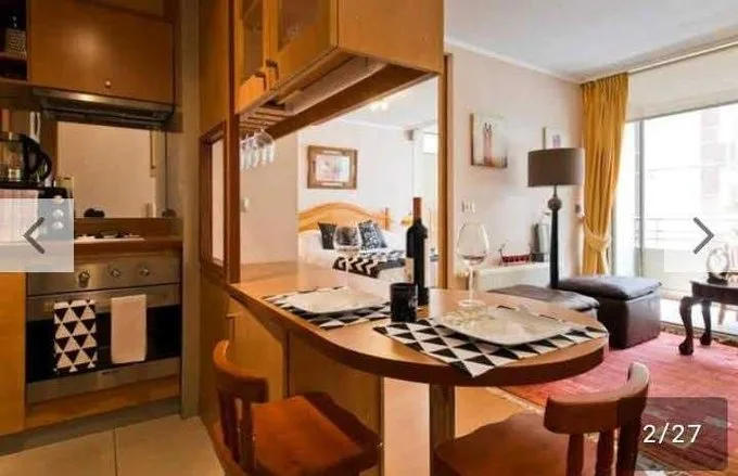 Arriendo de Departamento en Viña del Mar, Arriendo depto amoblado Viña Park 1D 1B (114060)