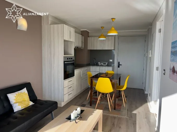 Arriendo de Departamento en Viña del Mar, edificio meridiano