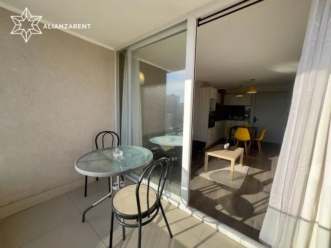 Arriendo de Departamento en Viña del Mar, edificio meridiano