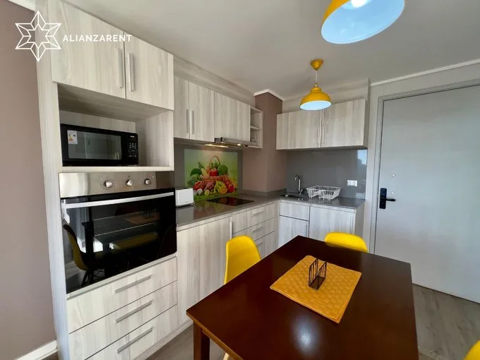 Arriendo de Departamento en Viña del Mar, edificio meridiano