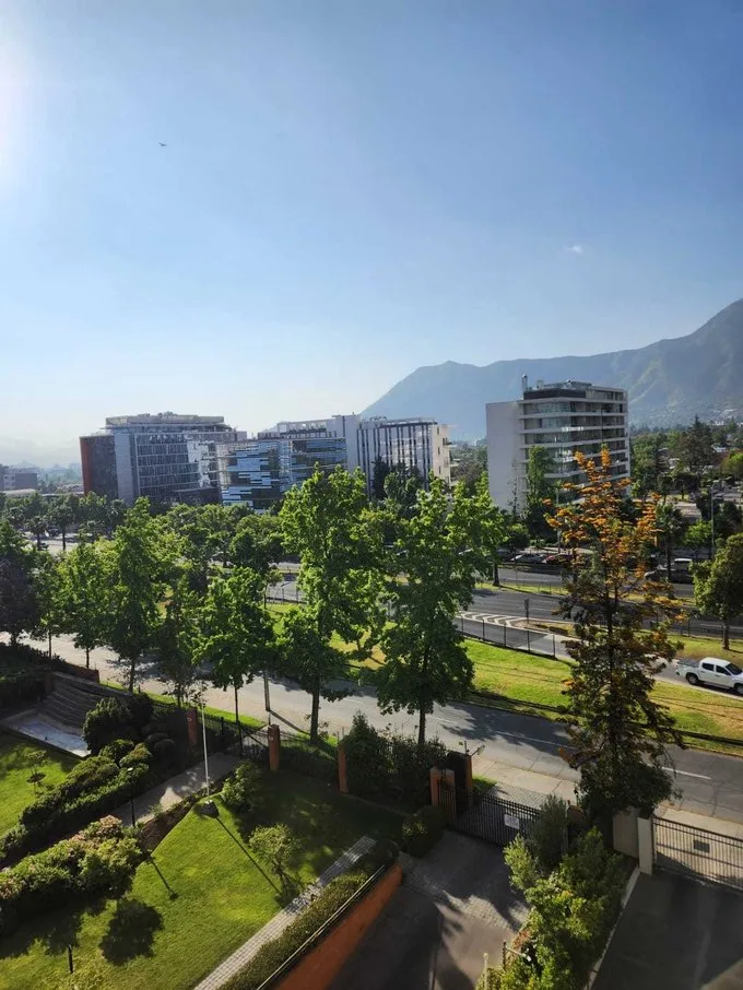 Arriendo de Departamento en Vitacura, Vista y luminoso depto  dos dormitorios  (127729)