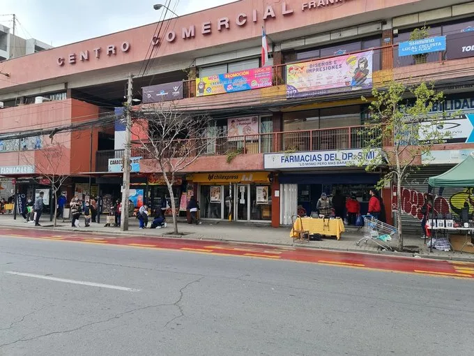 Arriendo de Local Comercial en Santiago, Franklin y San Diego (65554)