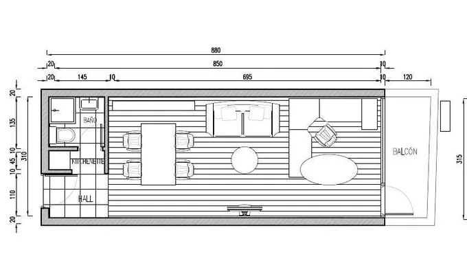 Arriendo de Oficina en Providencia, 1 privado – 1 baño – Kitchenette – Terraza (87413)