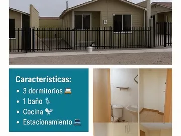 Arriendo de Casa en La Serena, Caleta San Pedro