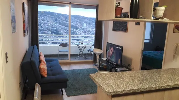 Arriendo de Departamento en Valparaíso, Marzo-Diciembre, Amoblado (80364)