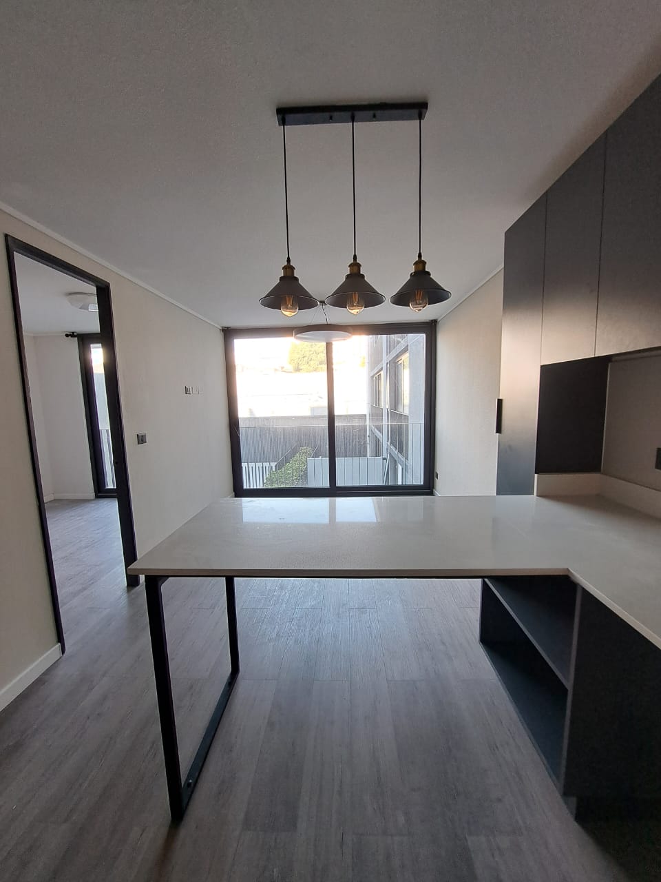 Departamento 2 ambientes en arriendo — Barrio Brasil, Santiago