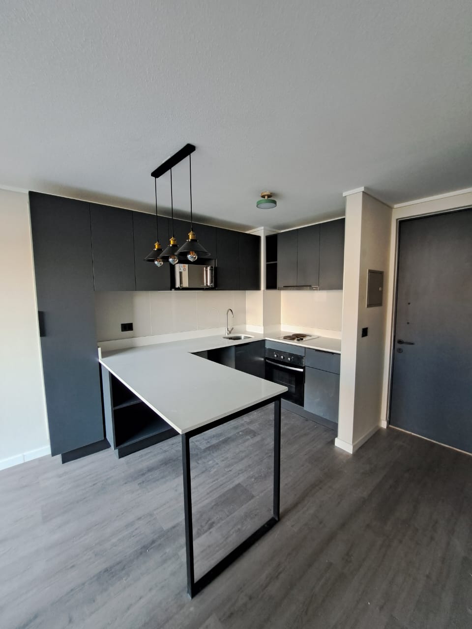 Departamento 2 ambientes en arriendo — Barrio Brasil, Santiago