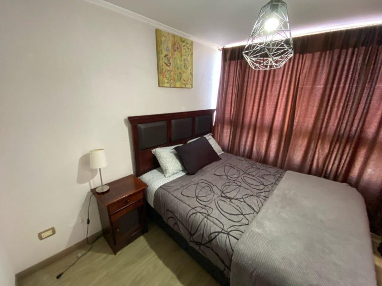 Arriendo Departamento Amoblado 2 Dormitorios a Pasos del Metro Matta | Santiago Centro