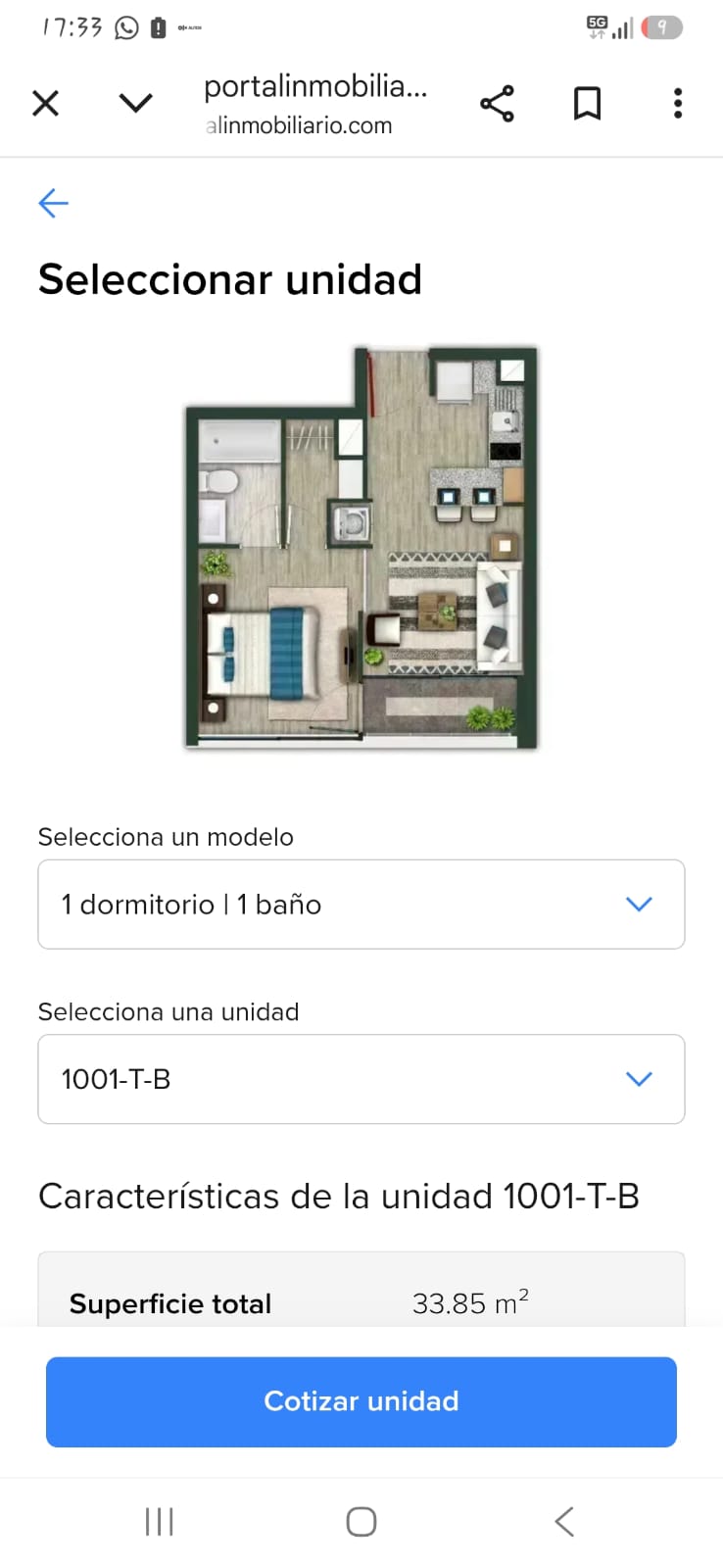 Depto 1 dormitorio NUEVO en arriendo.