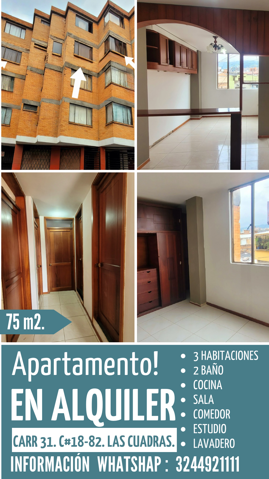 APARTAMENTO EN LAS CUADRAS EXCELENTE UBICACION! PLENO CENTRO DE SAN JUAN DE PASTO 1 APARTAMENTO EN LAS CUADRAS EXCELENTE UBICACION! PLENO CENTRO DE SAN JUAN DE PASTO