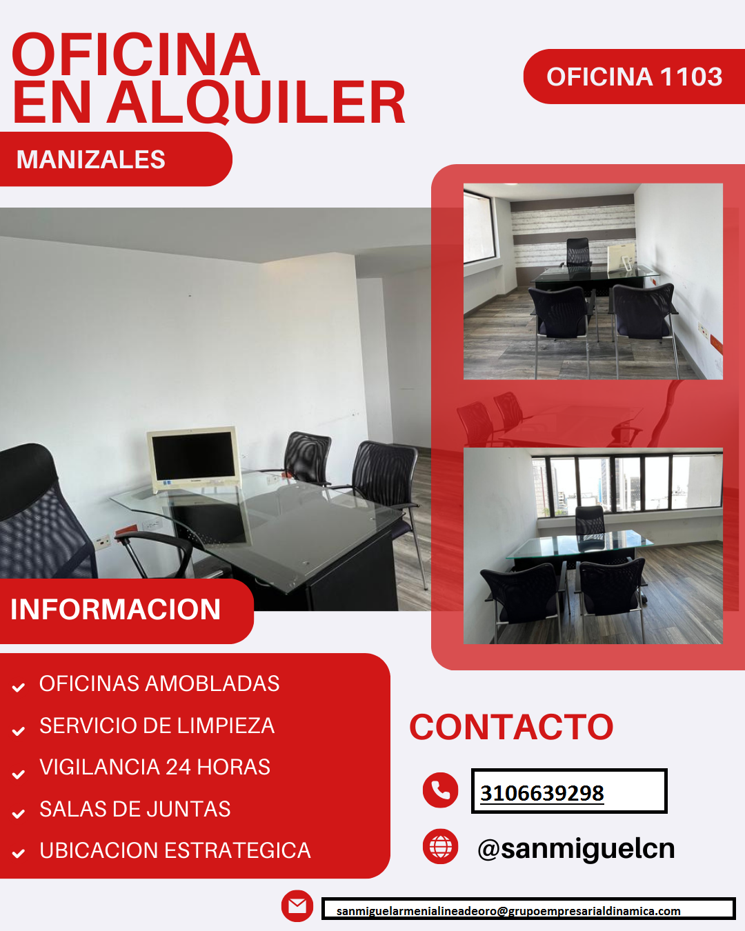 Alquiler Local comercial en Alta Suiza Manizales 20 m²