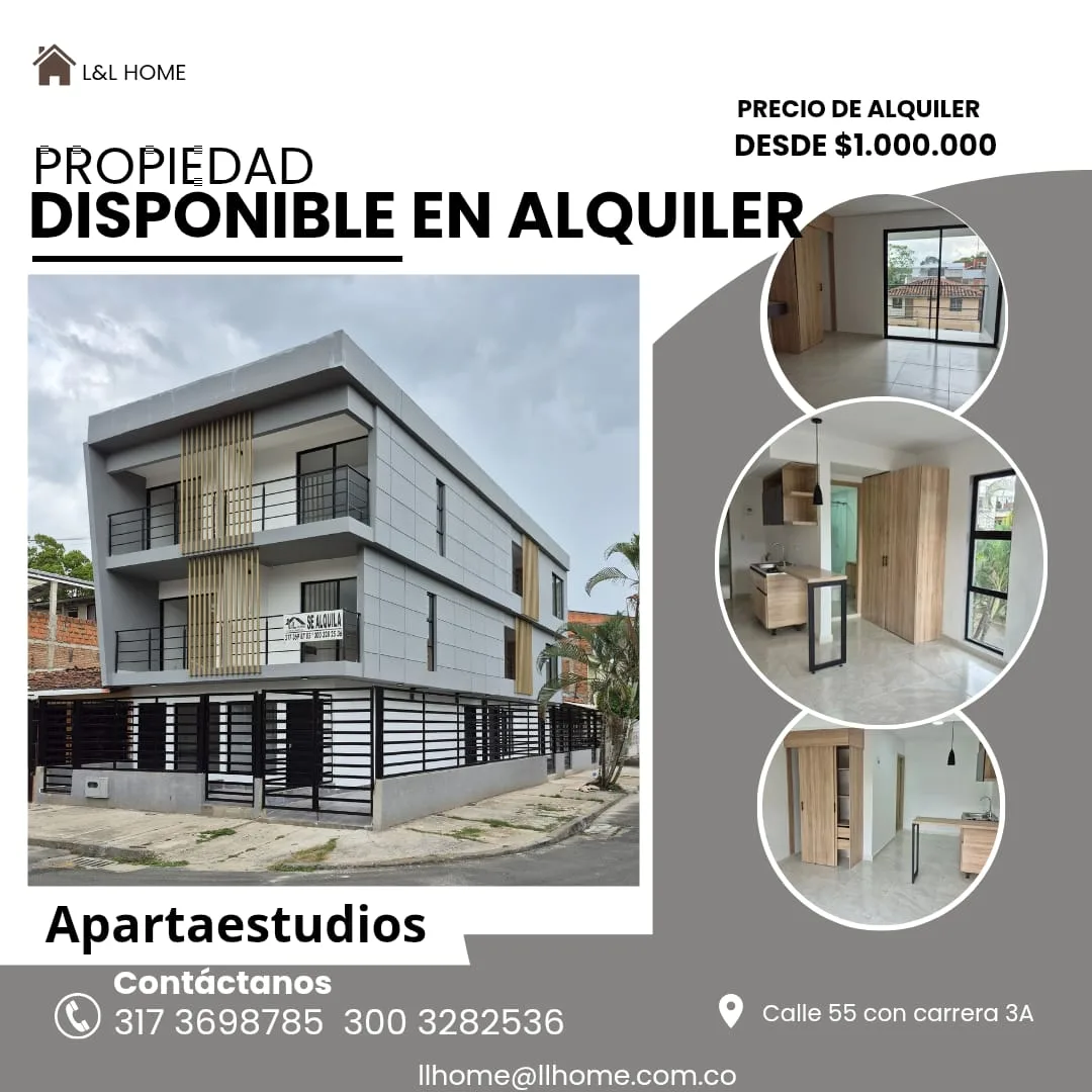 Apartaestudio en  Arriendo en Sector transito municipal, Cali
