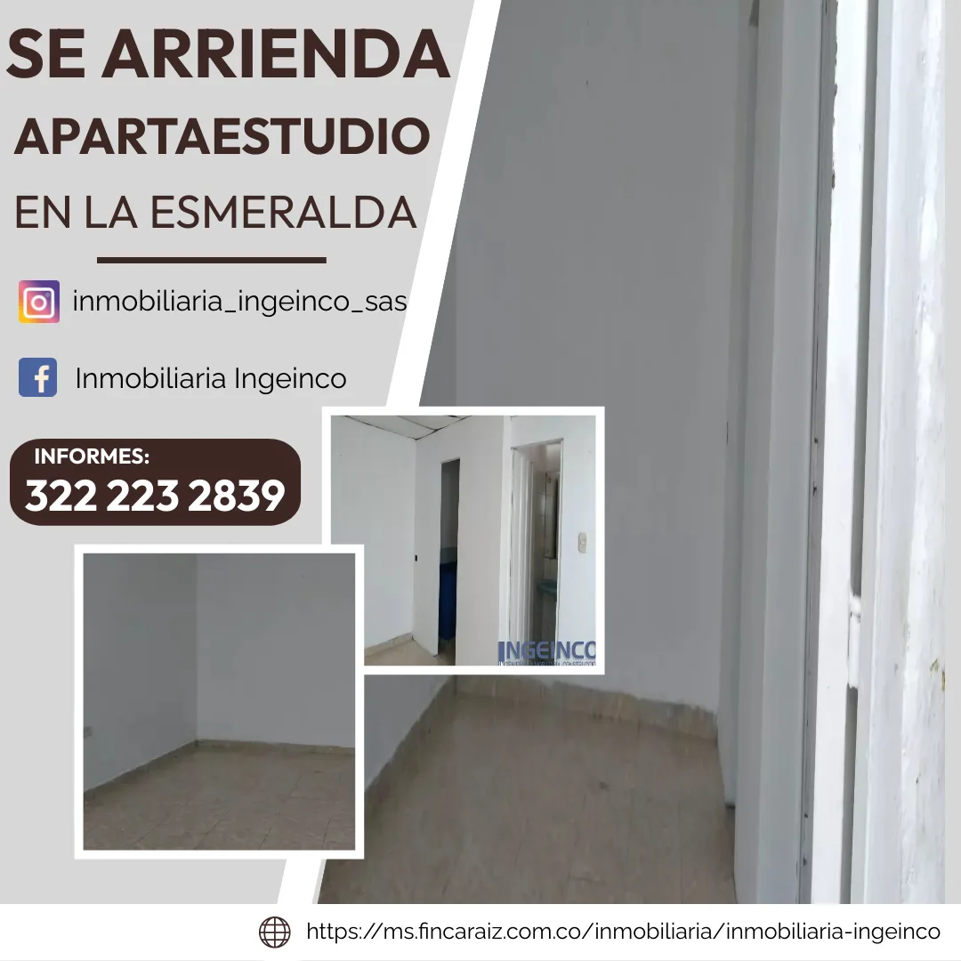 Apartaestudio en arriendo en Triunfo, Villavicencio