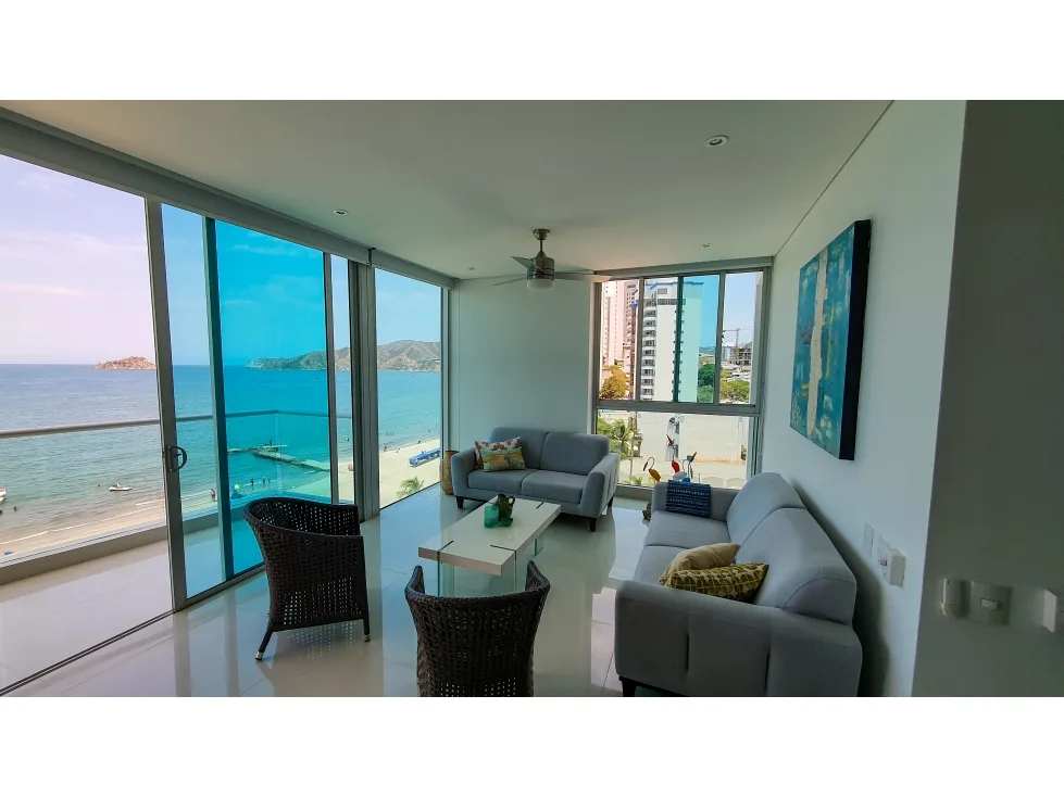 Apartamento en Arriendo en Rodadero sur, Santa marta