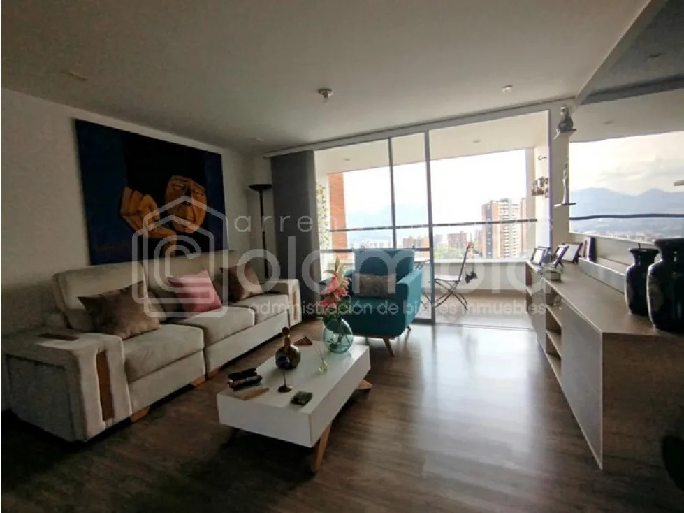 Apartamento en arriendo en Cumbres, Envigado