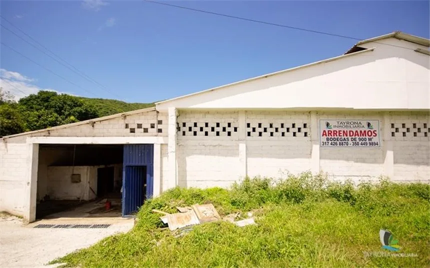 Bodega en arriendo en Cerro la llorona, Santa marta